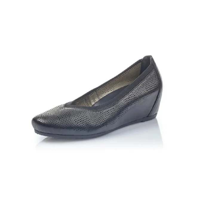 Pantofi dama  RIEKER piele naturala L4757-00