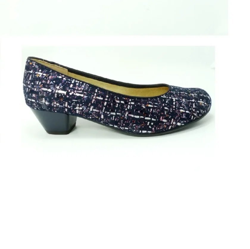 Pantofi dama Ara   63619-87 bleumarin mozaic - Image 2