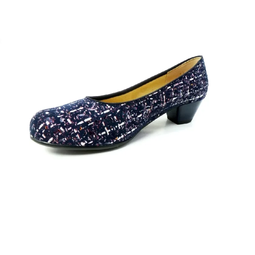 Pantofi dama Ara   63619-87 bleumarin mozaic - Image 3