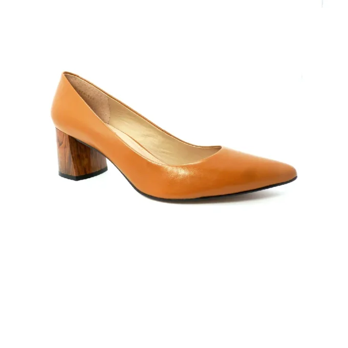 Pantofi dama EPICA piele naturala camel 8310-04 n
