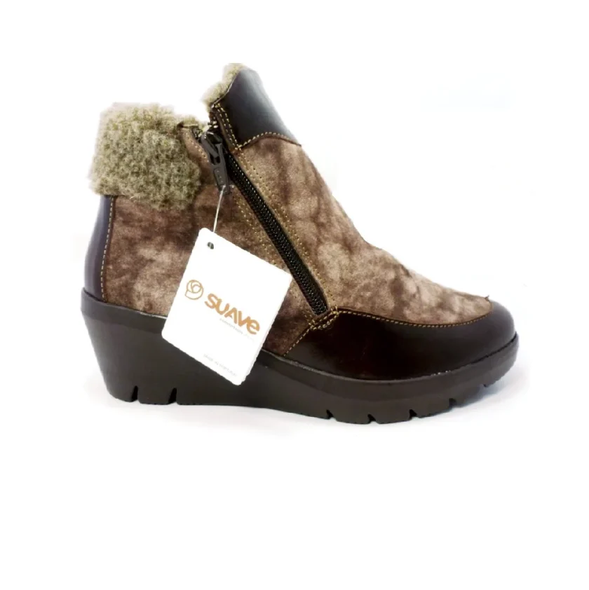 Ghete dama  SUAVE Granada piele bufo 10020-02 - Image 2