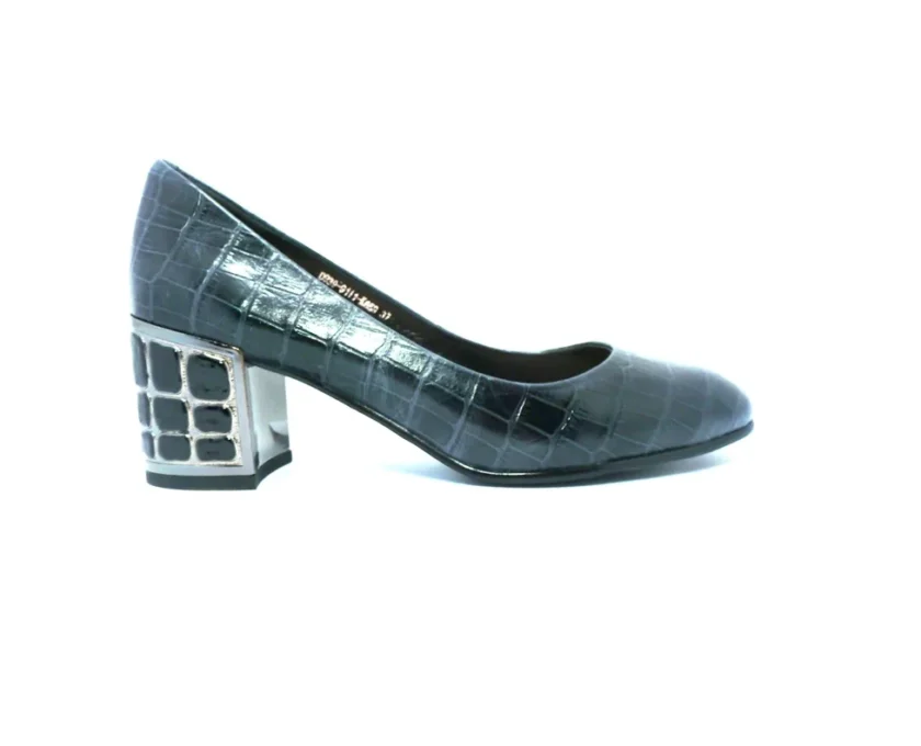 Pantofi dama KARISMA piele D939-K659-01 - Image 3
