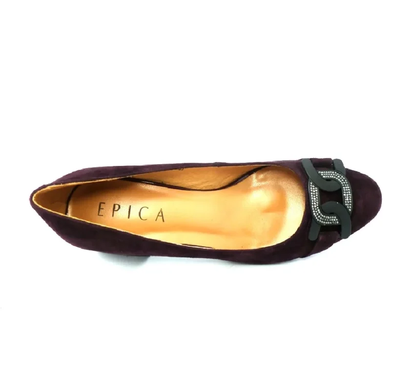 Pantofi dama EPICA  model F6008B-23 bordo - Image 2