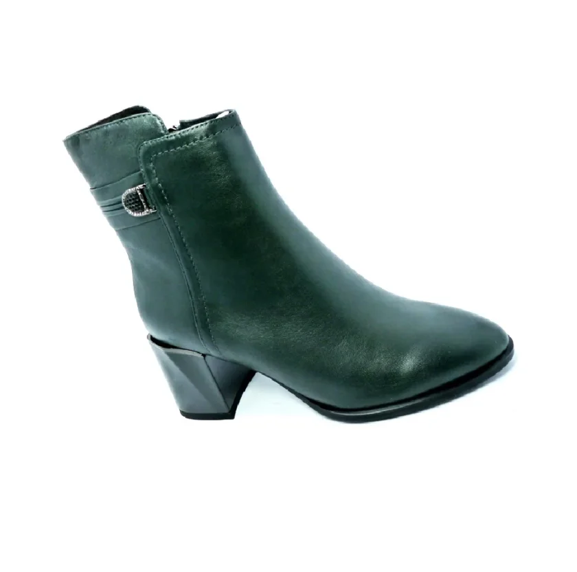 Ghete dama EPICA piele M00006B-C2 Verde - Image 2