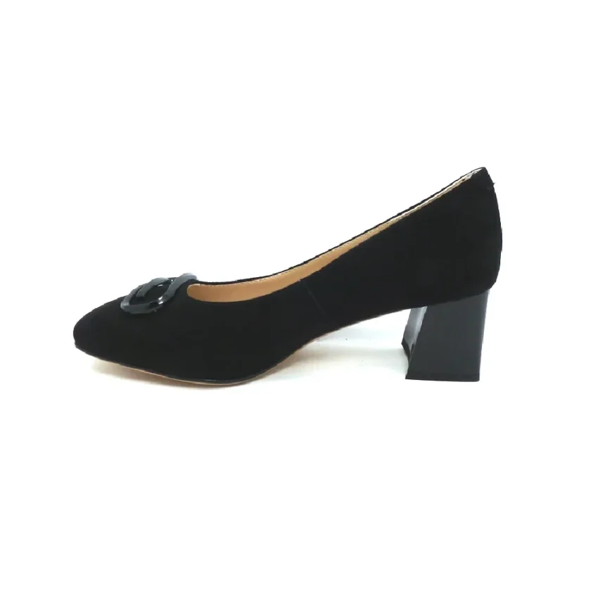 Pantofi dama  EPICA piele suede K330120-01 BLK - Image 5