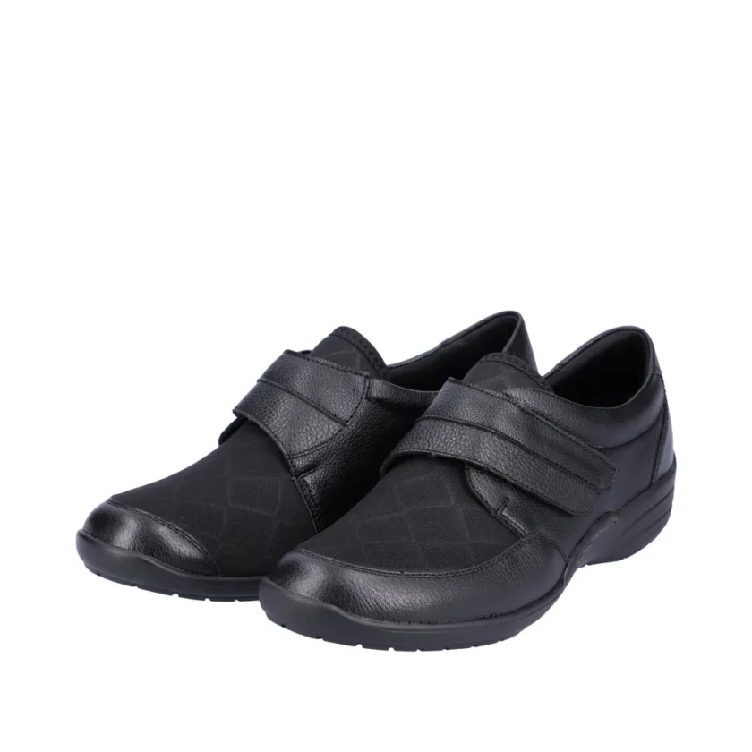 Pantofi dama RIEKER  model stretch R7600-01 - Image 4