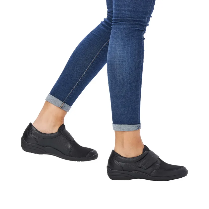 Pantofi dama RIEKER  model stretch R7600-01 - Image 2