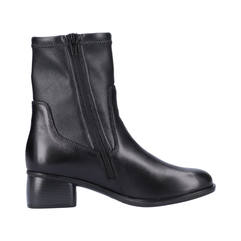 Ghete dama RIEKER REMONTE piele R8873-01 - Image 8