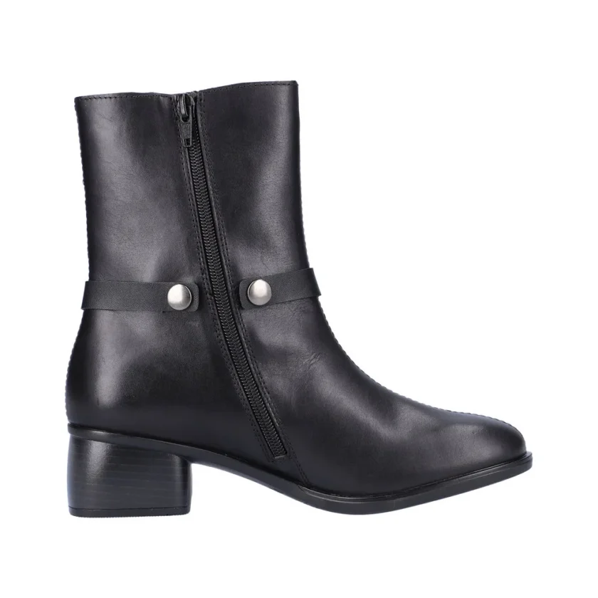 Ghete dama RIEKER REMONTE piele R8875-01 - Image 8