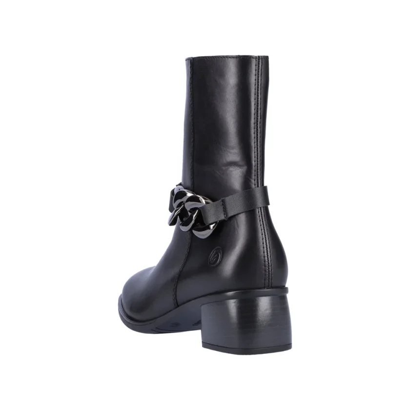 Ghete dama RIEKER REMONTE piele R8875-01 - Image 7