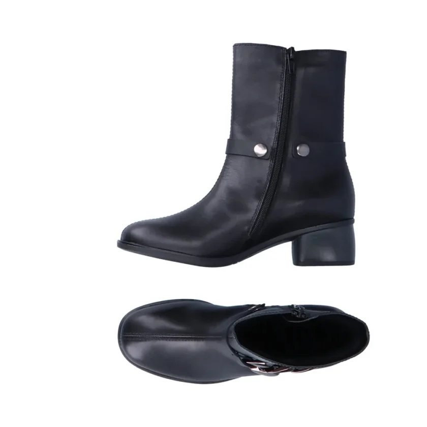 Ghete dama RIEKER REMONTE piele R8875-01 - Image 4