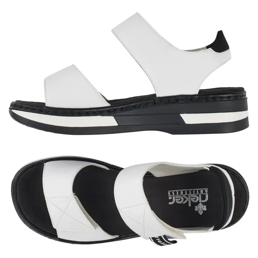 Sandale  dama RIEKER piele V5920-80 - Image 4