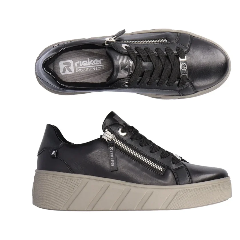 Pantofi dama RIEKER -Evolution W0504-00 - Image 3