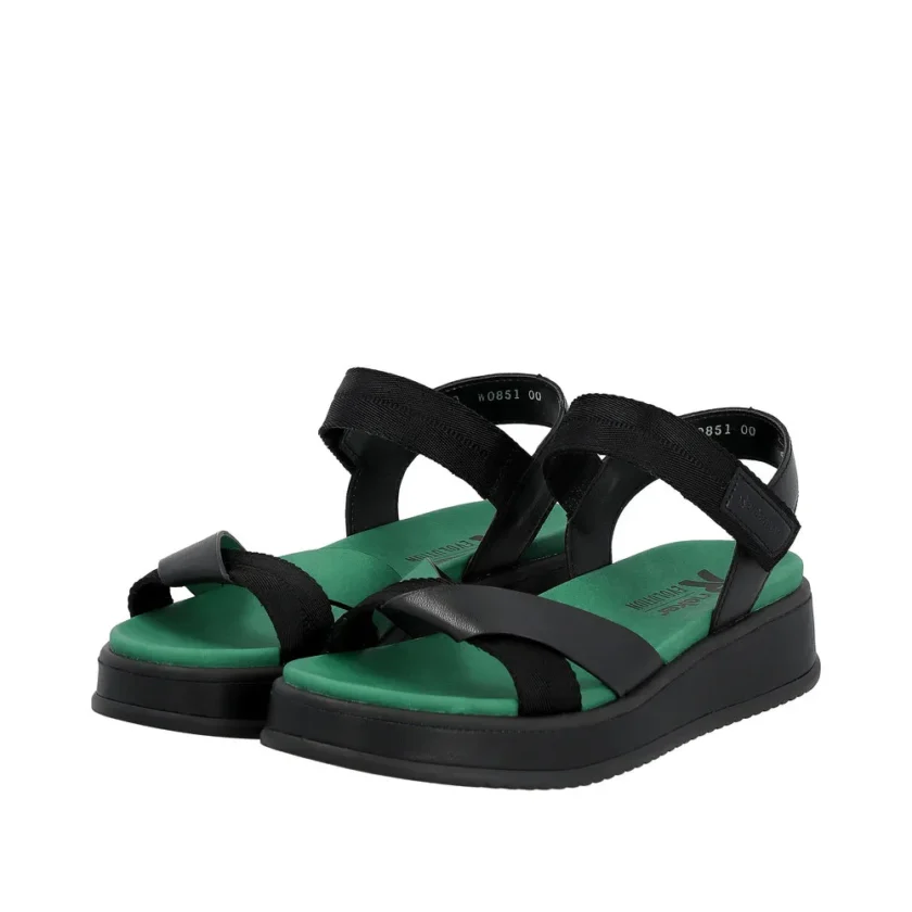Sandale  dama  piele RIEKER Evolution W0851-00 - Image 4