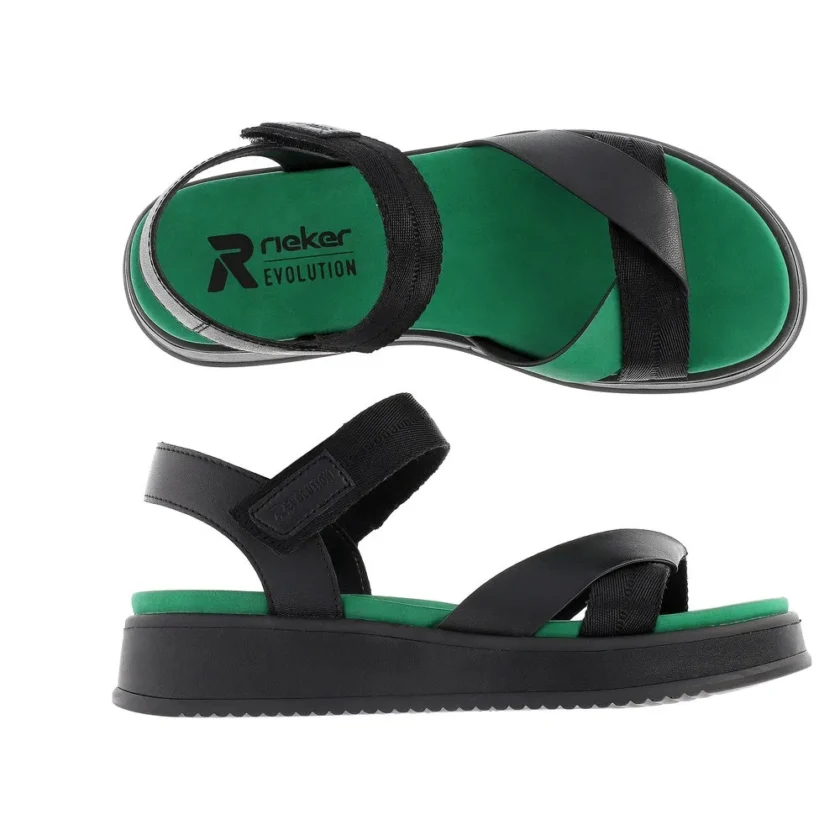 Sandale  dama  piele RIEKER Evolution W0851-00 - Image 3