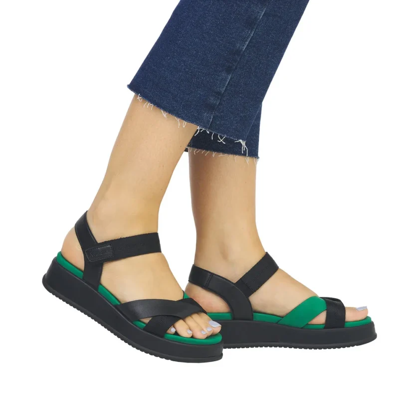 Sandale  dama  piele RIEKER Evolution W0851-00 - Image 2