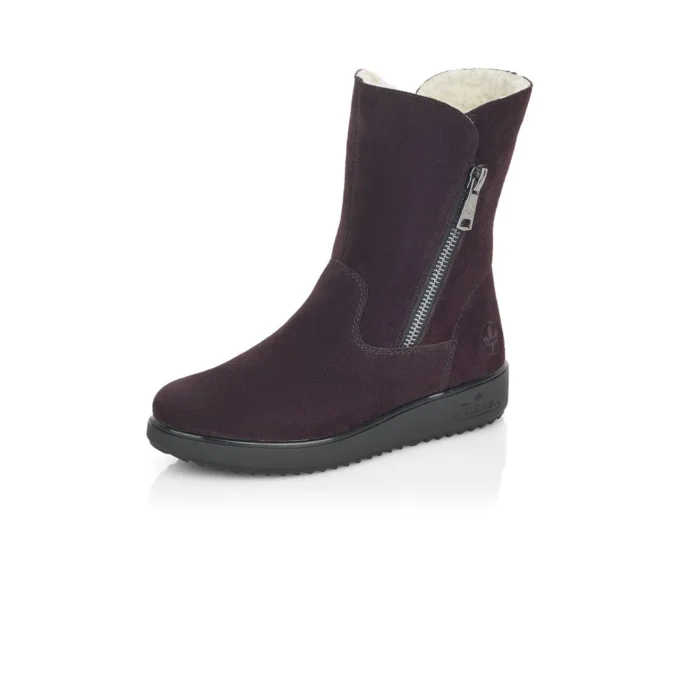 Cizme dama RIEKER piele bufo Y5171-30