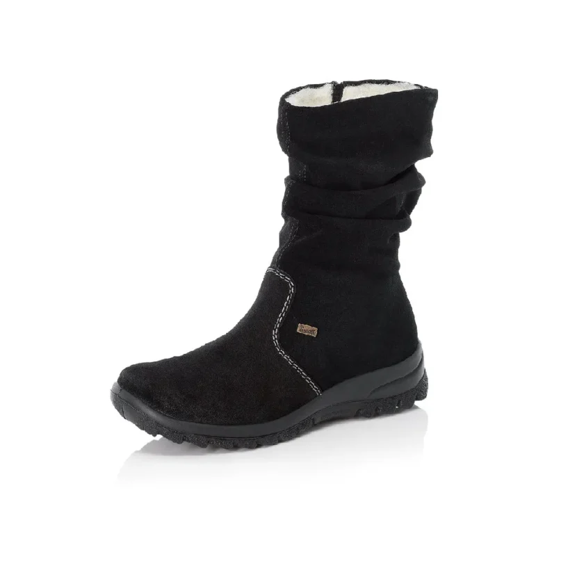 Cizme dama Rieker Tex  piele bufo blana  Z7171-01