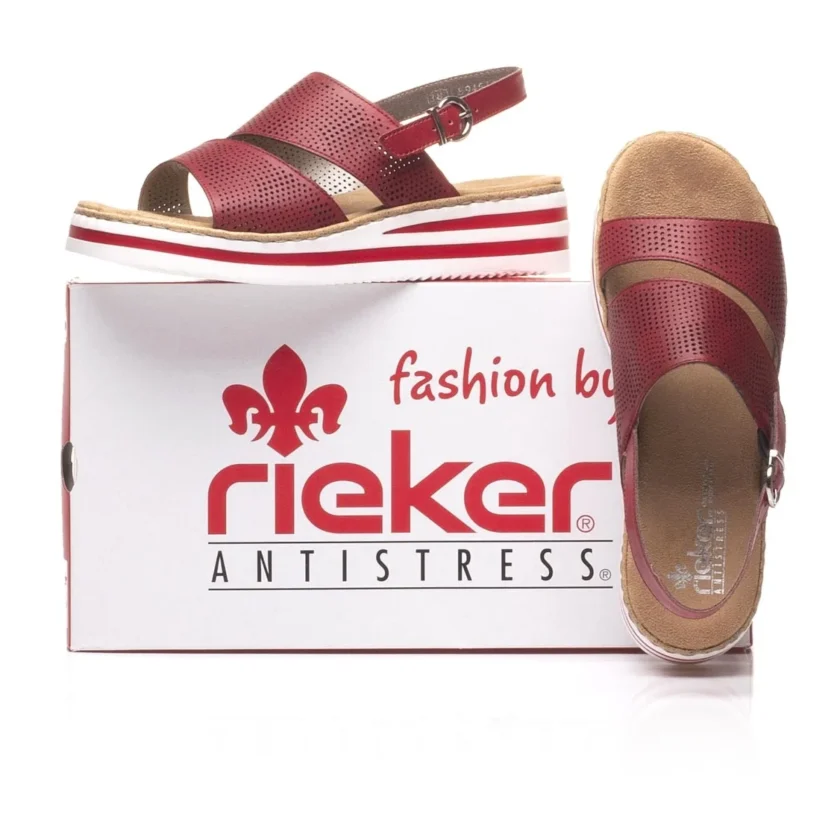 Sandale dama RIEKER piele naturala V0276-33 - Image 4