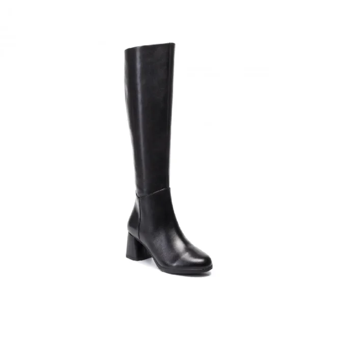 Cizme dama GEOX piele D94EFC black Calinda