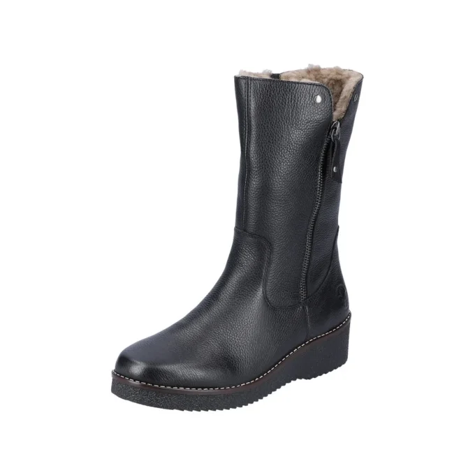 Cizme dama Rieker blana  model Y4653-00