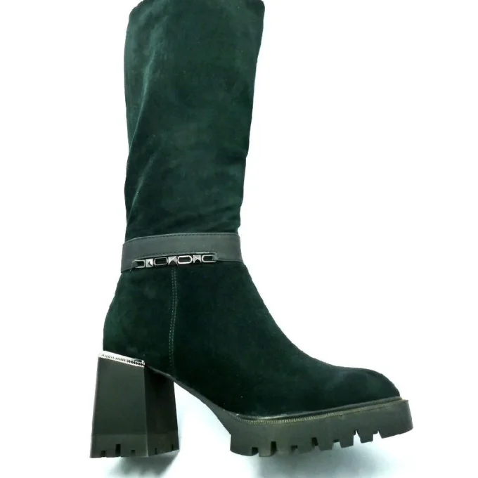Cizme dama elegante EPICA verde M00017B-C2
