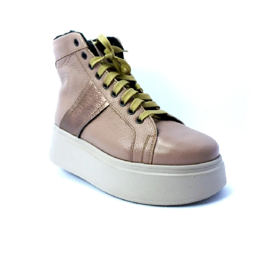 Ghete dama KIRU'S Shoes Fashion piele 72521 gri