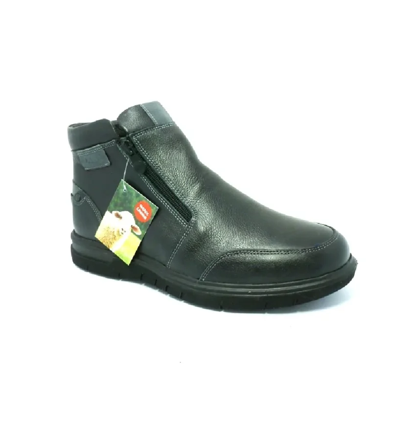 Ghete  adolescenti Otter piele naturala 2805-01