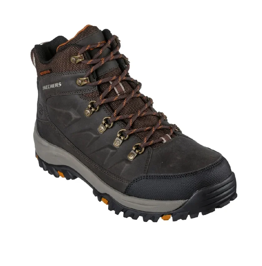 Ghete barbati SKECHERS Relaxed Fit® 204642 CHOC