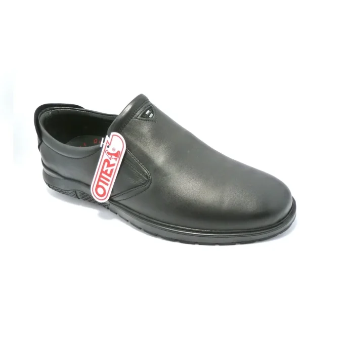 Pantofi Barbati OTTER piele neagra 556-01