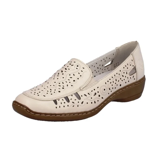 Pantofi dama RIEKER  piele naturala 41365-60