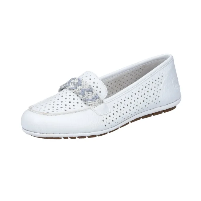 Pantofi dama Rieker piele 46885-80