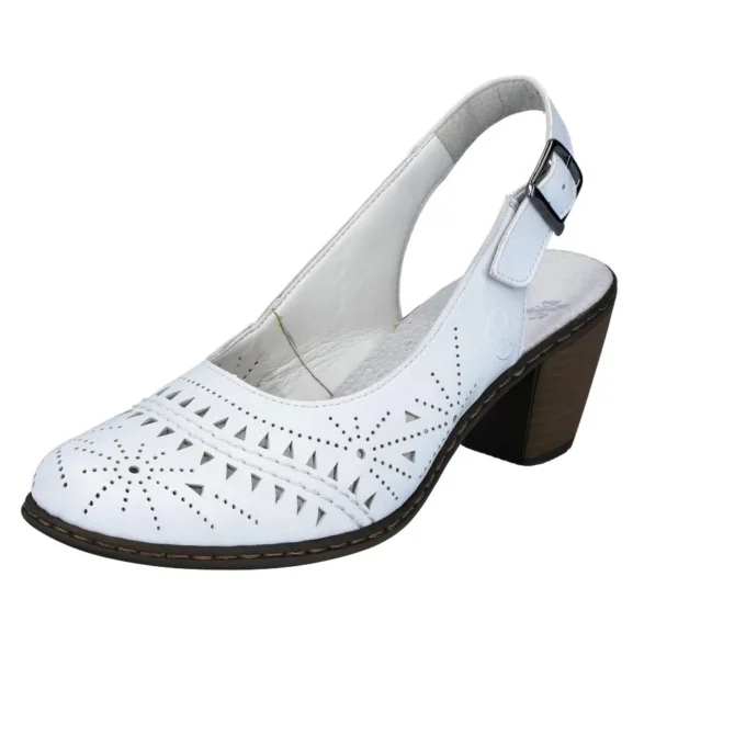 Pantofi -sanda RIEKER piele 40983-80