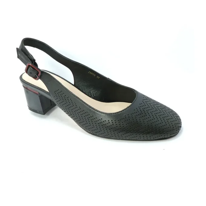 Pantofi dama perforati EPICA  piele 436-185-01