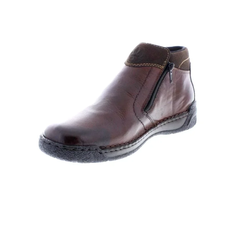 Ghete barbati RIEKER piele si blana  B0380-35 - Image 3