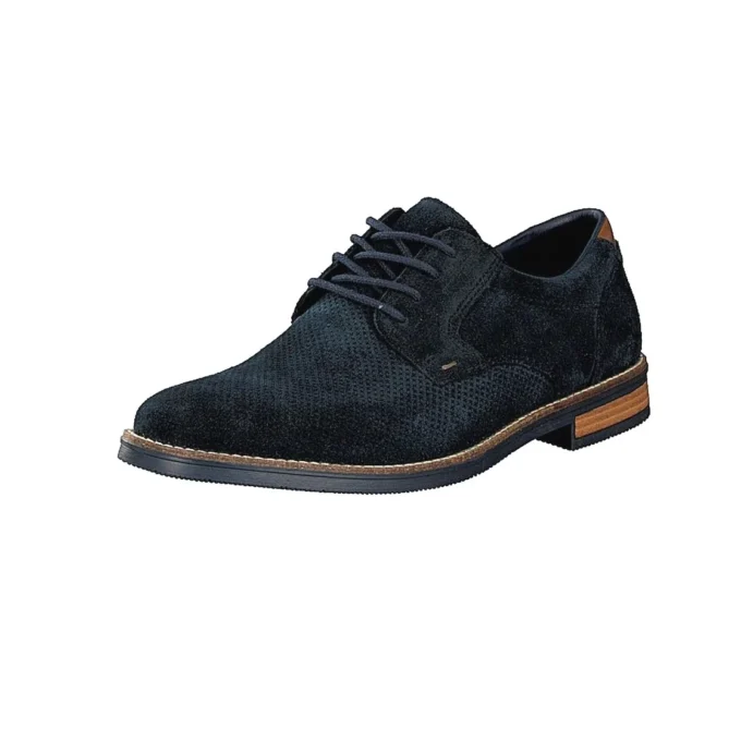 Pantofi barbati RIEKER piele  13501-14 dark navy