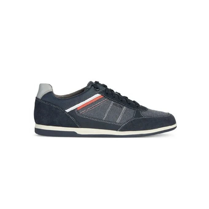 Sneakers barbati GEOX Renan piele U824GB navy